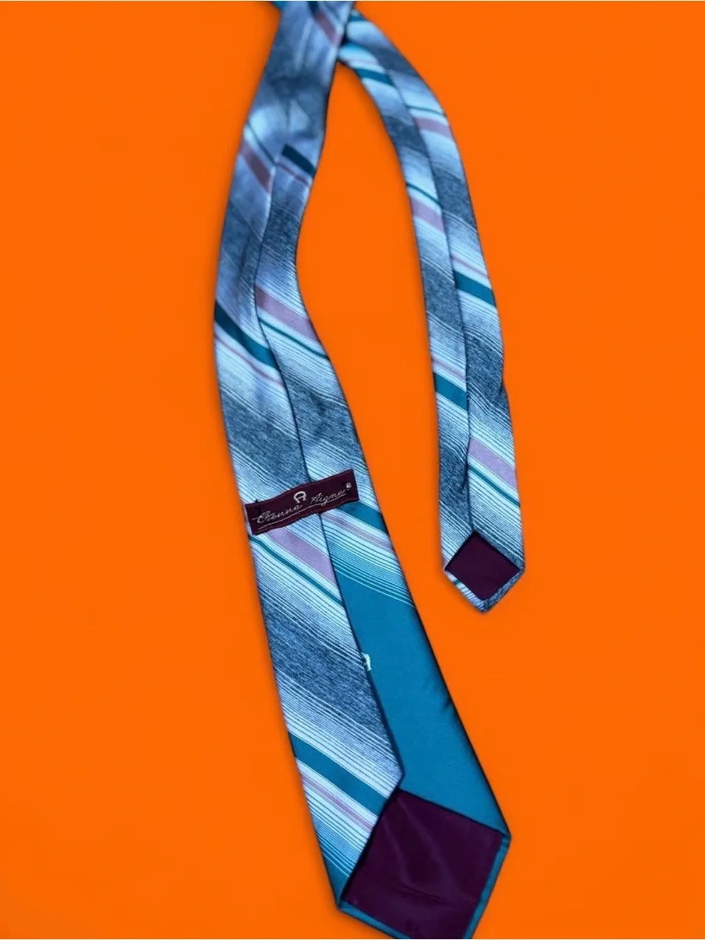 Aigner vintage striped men’s tie